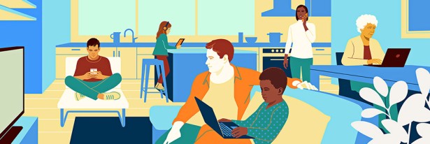 Guidone’s Corporate illustrations for GroupM