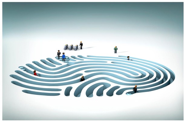 Richard Borge for WSJ on Fingerprint Technology