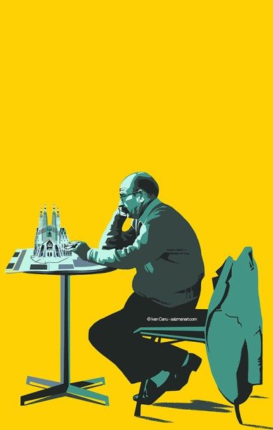 Canu Illustrates Book Cover "Carvalho"