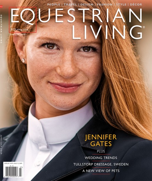 George Kamper Photographs Jennifer Gates for Equestrian Living