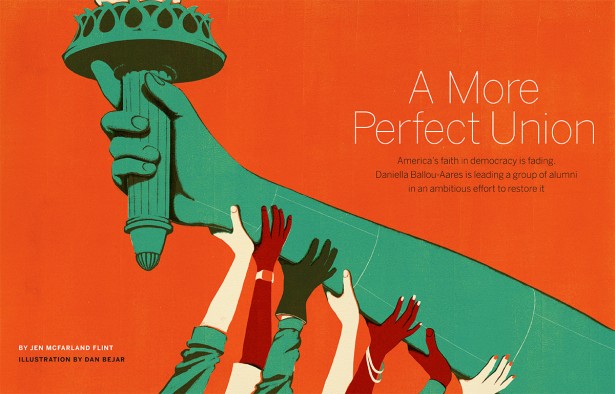 Dan Bejar Illustrates Harvard Business School Magazine
