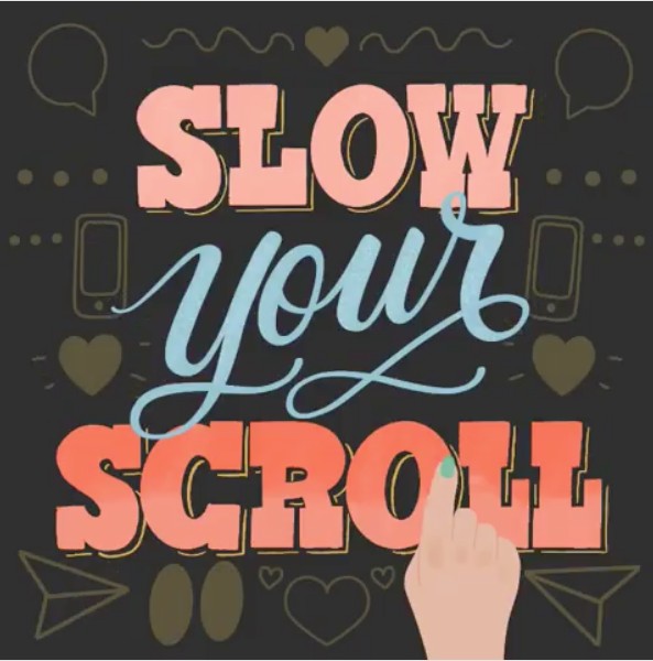 Griffo Slows Down Her Scroll