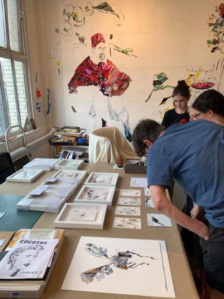 Cocotos Shares Images From “Artists Open Studios” Show