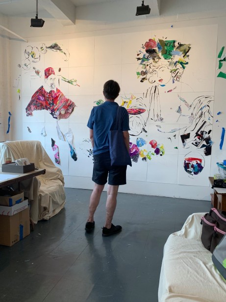 Cocotos Shares Images From “Artists Open Studios” Show