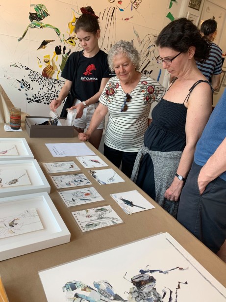 Cocotos Shares Images From “Artists Open Studios” Show