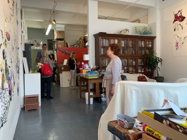 Cocotos Shares Images From “Artists Open Studios” Show