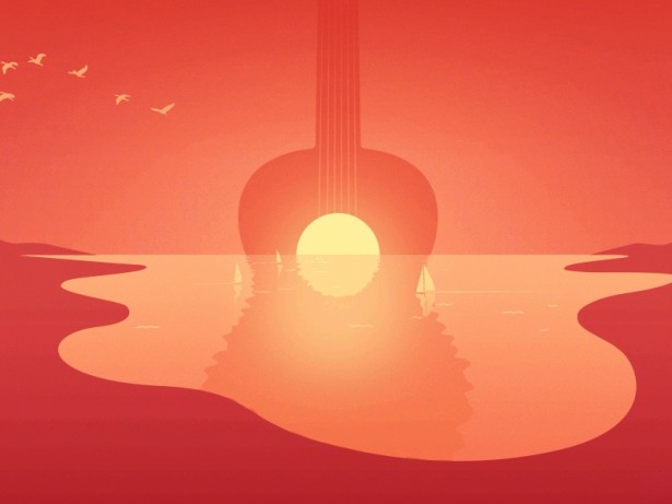 The Sound of a Summer Sunset