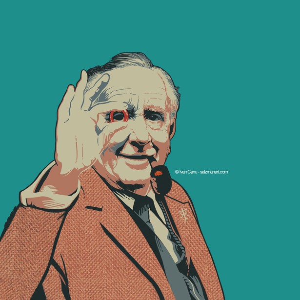 Portrait of Tolkien