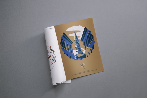 Advertising illustration for Mamu Monferrato.