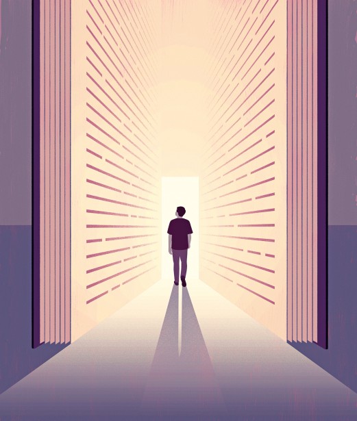 Joey Guidone's Creative Writing Illustration for Rotarian