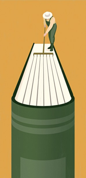 Joey Guidone's Creative Writing Illustration for Rotarian