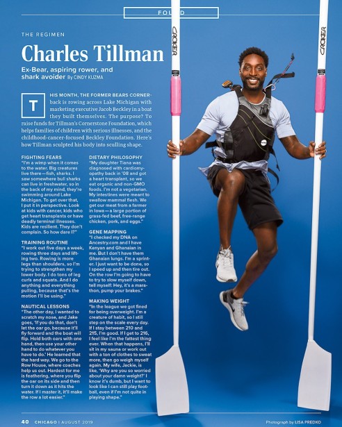 Predko Photographs Hero And Chicago Legend Charles Tillman