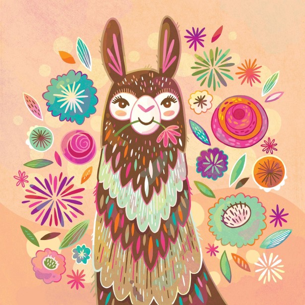 Anni Betts Creates “Llamarific” Calendar for 2020