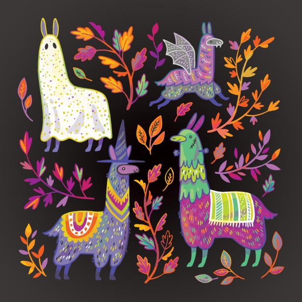 Anni Betts Creates “Llamarific” Calendar for 2020