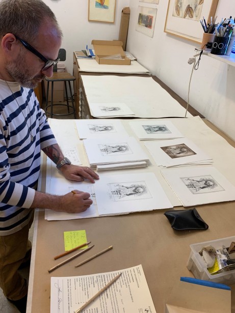Feldman Spends the Day At the Printers