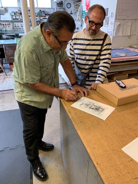 Feldman Spends the Day At the Printers