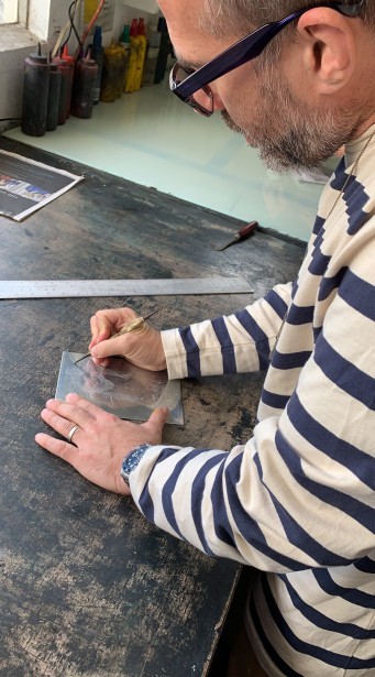 Feldman Spends the Day At the Printers