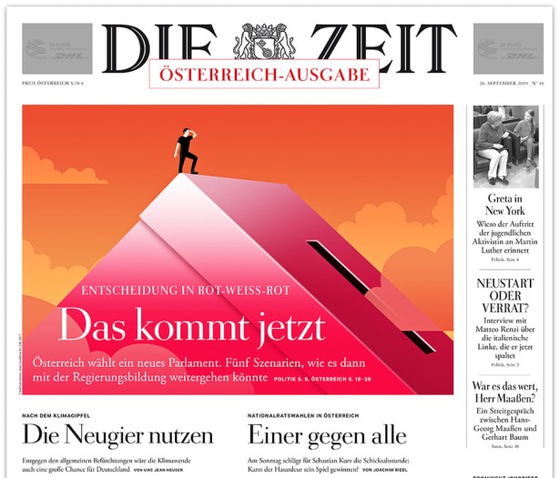 Illustrator Joey Guidone for Die Zeit Austria