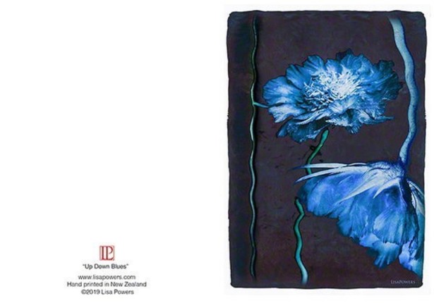 Powers Unveils New “Blue Flower” Greeting Card Series