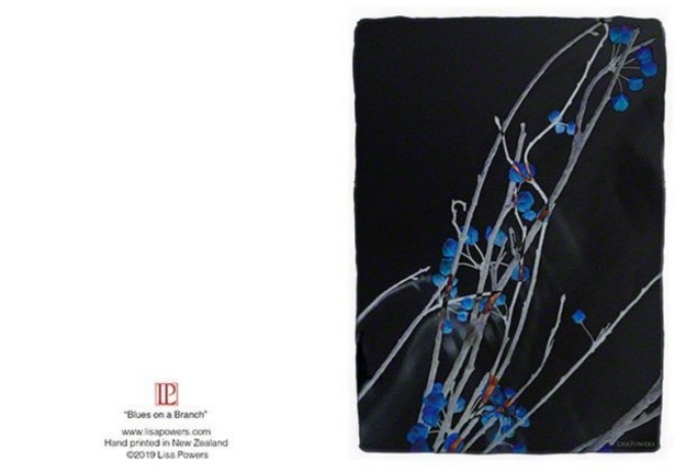 Powers Unveils New “Blue Flower” Greeting Card Series