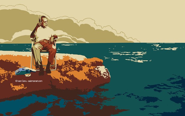 Canu's New Portrait for L'Espresso Magazine