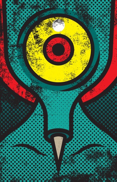 Vella Illustrates His Own, Horrifying Cosmic Entities