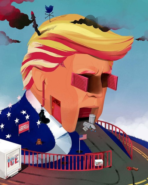 “House of Trump” by Huan Tran