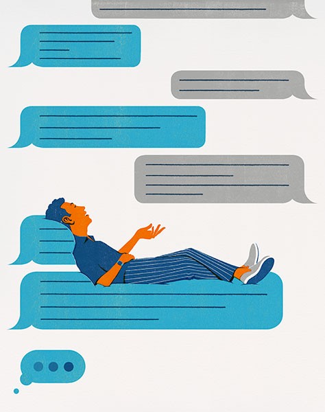 Dan Bejar Illustrates the Mental Health Treatment of Tomorrow