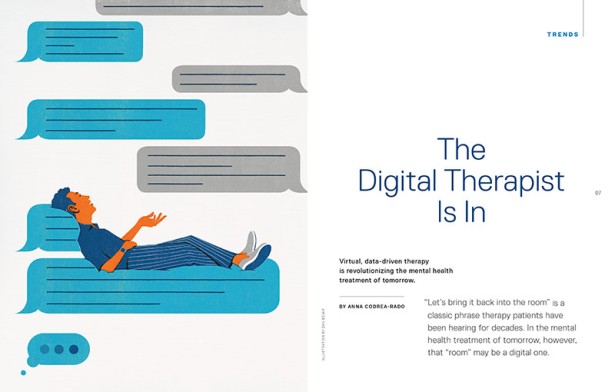 Dan Bejar Illustrates the Mental Health Treatment of Tomorrow