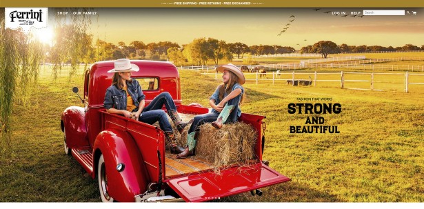 Kamper Shoots Rebranding Campaign for Ferrini USA
