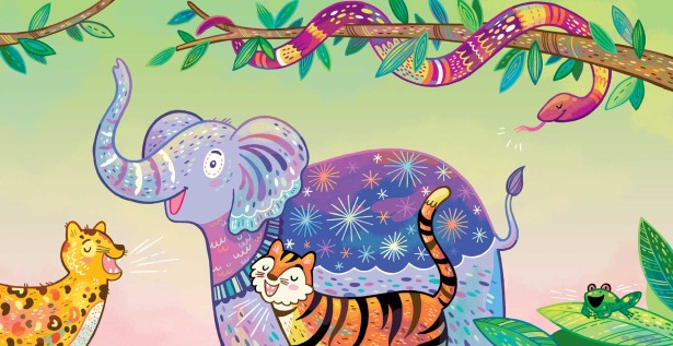 Betts Illustrates “Listens Like an Elephant” Childrens’ Book