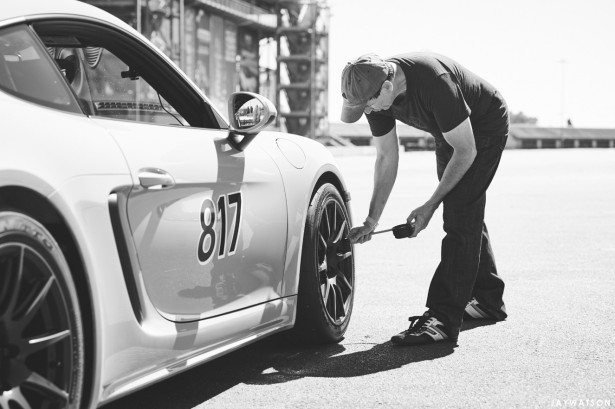 Day At The Office With A Porsche Cayman 718 S | Apex Wheels