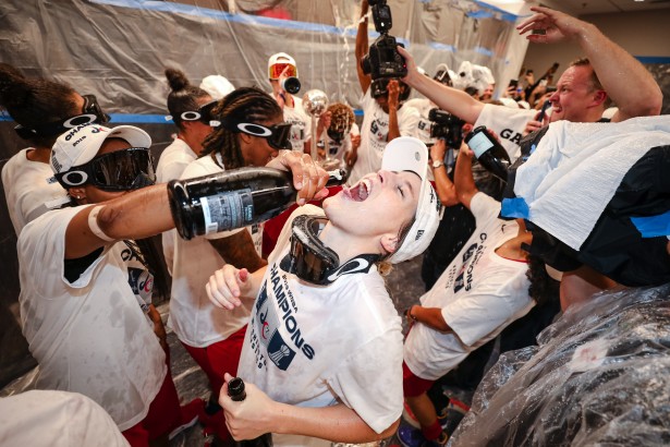 Photographing the WNBA Champions Washington Mystics