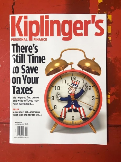 Borge's Uncle Sam Alarm Clock for Kiplinger's