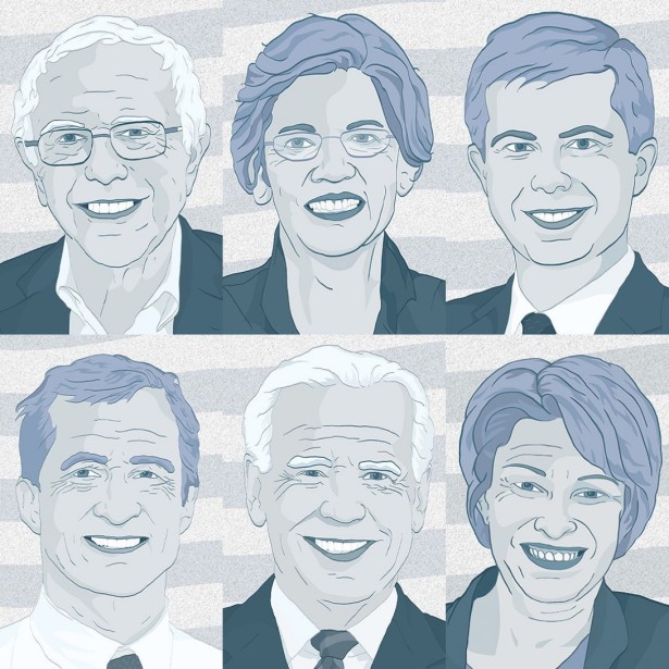 Nelson Illustrates Remaining Democratic Candidates