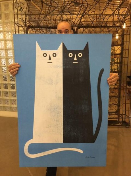 Now Available :: David Plunkert's 'Cats"