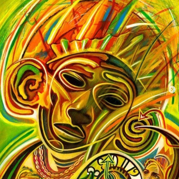 New Book of Poetry With Gutierrez’s Art "Heartbeats Rhythms and Fire"