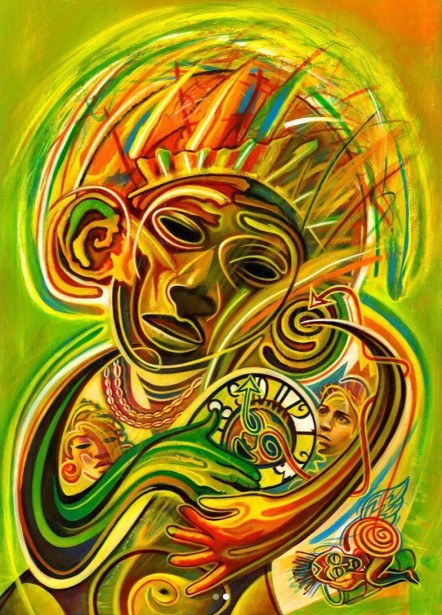 New Book of Poetry With Gutierrez’s Art "Heartbeats Rhythms and Fire"