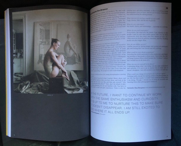 Dan-Bergman Gets 10-Page-Feature In Graphis Journal