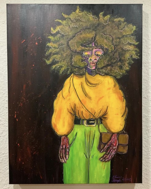 “Girl With Pocketbook” by Elisa Groglio