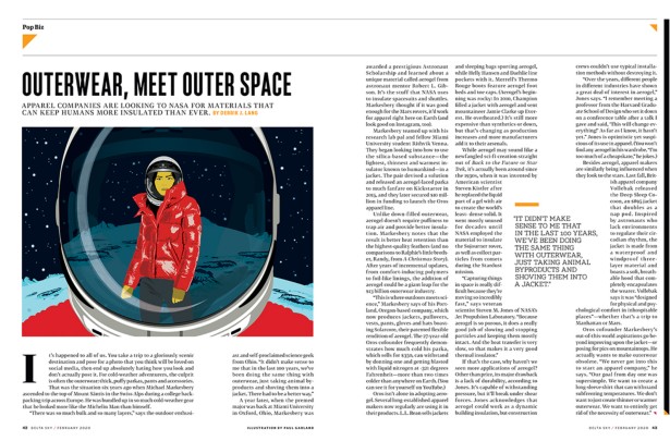 Garland Illustrates Outer(Space)Wear for Delta Sky Magazine