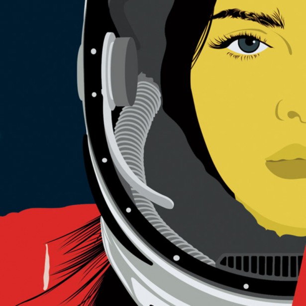 Garland Illustrates Outer(Space)Wear for Delta Sky Magazine