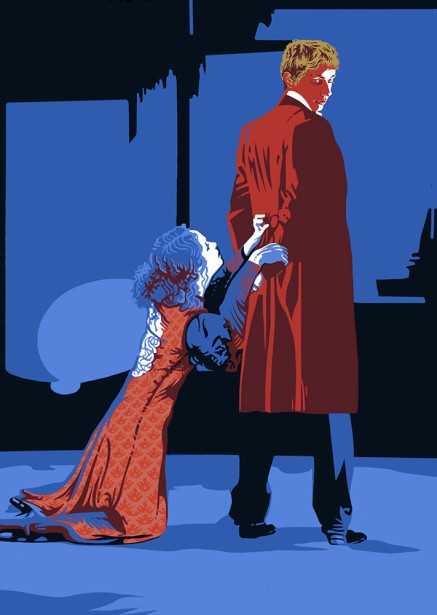 Illustrator Ivan Canu's "Dorian Gray" Picture Book