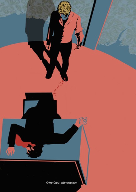 Illustrator Ivan Canu's "Dorian Gray" Picture Book