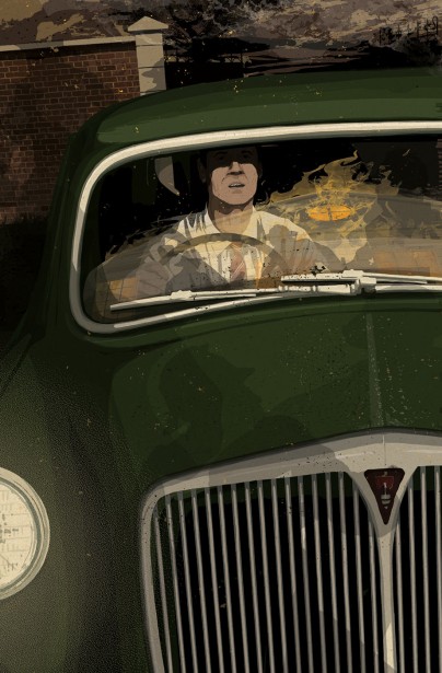 Mark Smith Illustrates New Edition of “The Franchise Affair”