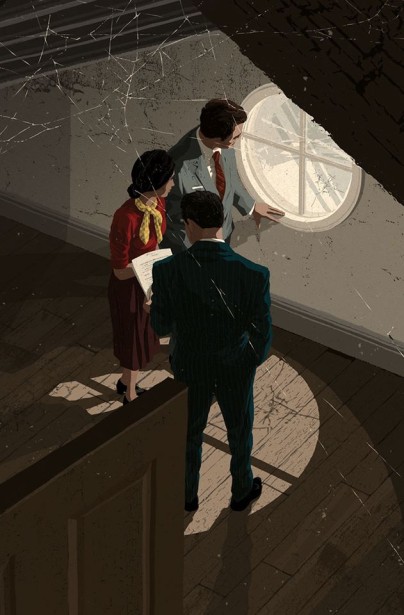 Mark Smith Illustrates New Edition of “The Franchise Affair”