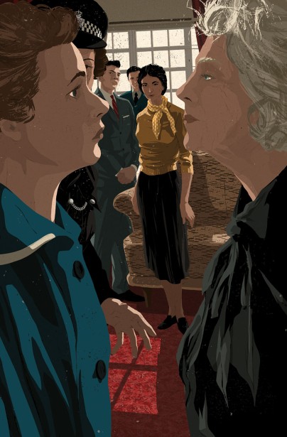 Mark Smith Illustrates New Edition of “The Franchise Affair”