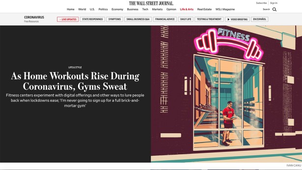 New illustration for WSJ