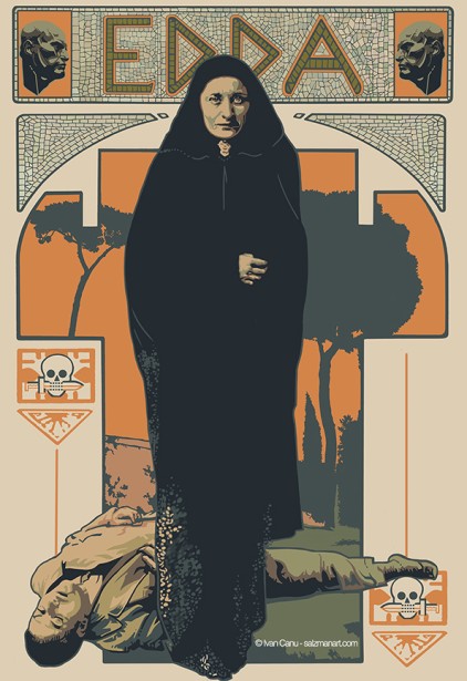 Ivan Canu Illustrates 50 Portraits for a New Book "L'Italia di Mussolini"