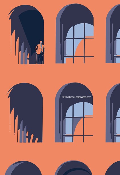 Ivan Canu Illustrates 50 Portraits for a New Book "L'Italia di Mussolini"